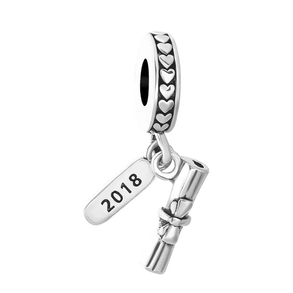 A928 Европейский шарик 18 50 60 мама бант-Кулон Шарм Fit Pandora браслет ожерелье DIY женские ювелирные изделия брелок - Цвет: A928