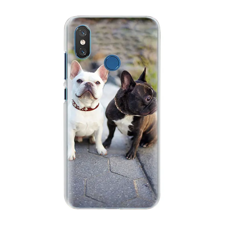 Причудливые цветные Французский бульдог чехол для телефона для Xiaomi mi 9 Honor 8 Lite A1 A2 Lite Red mi 5 5A 6A Примечание 6 7 S2 жесткий поликарбонатный чехол для телефона Cove