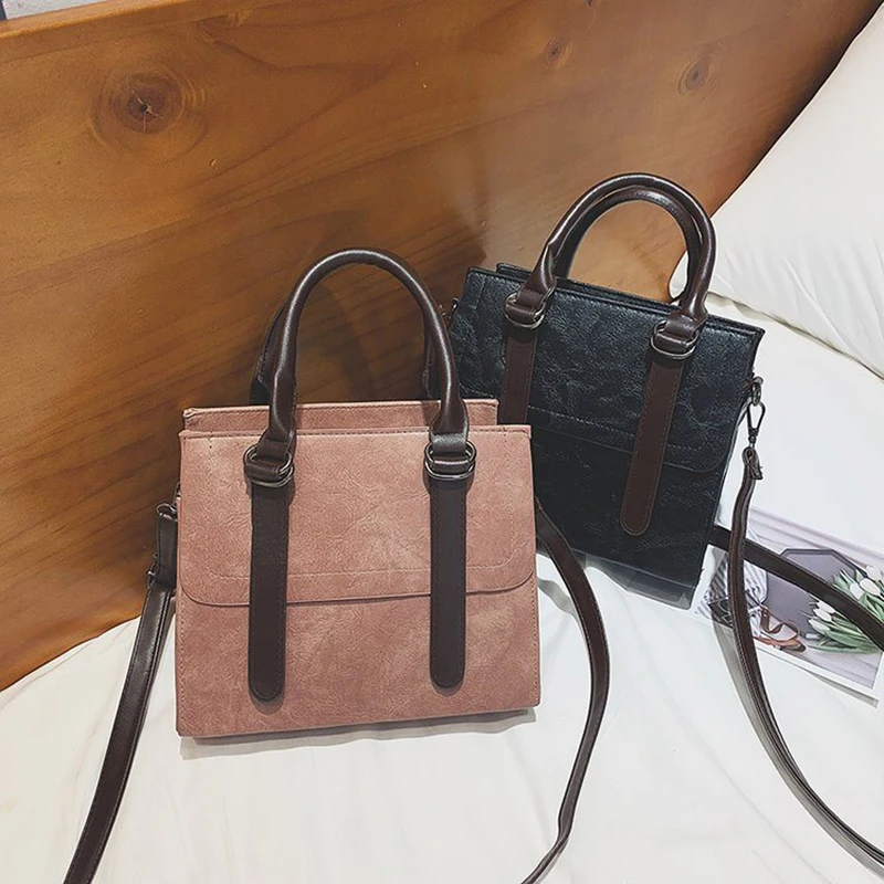 Сумка женская из искусственной кожи на плечо 2019|Сумки с ручками| |