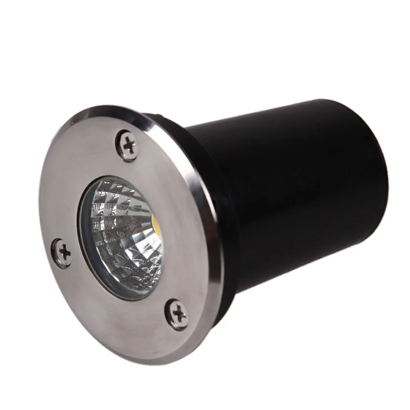 Прямая продажа с фабрики AC85 265V/DC12V 3 Вт LED Cob подземные лампы открытый IP68