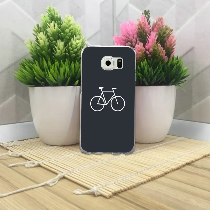 Мягкий ТПУ чехол для телефона Samsung Galaxy S3 S4 S5 Mini S6 S7 S8 S9 S10 Edge Plus Lite Note 5 8 9 велосипеда