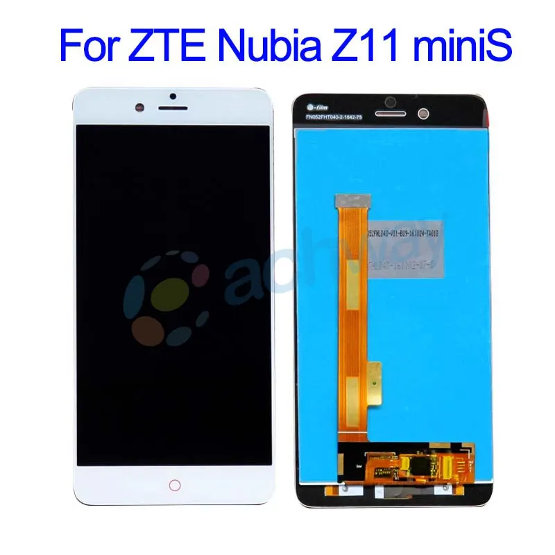 Черный Для 5 0 &quotZTE nubia Z11 mini/miniS ЖК-дисплей кодирующий преобразователь сенсорного