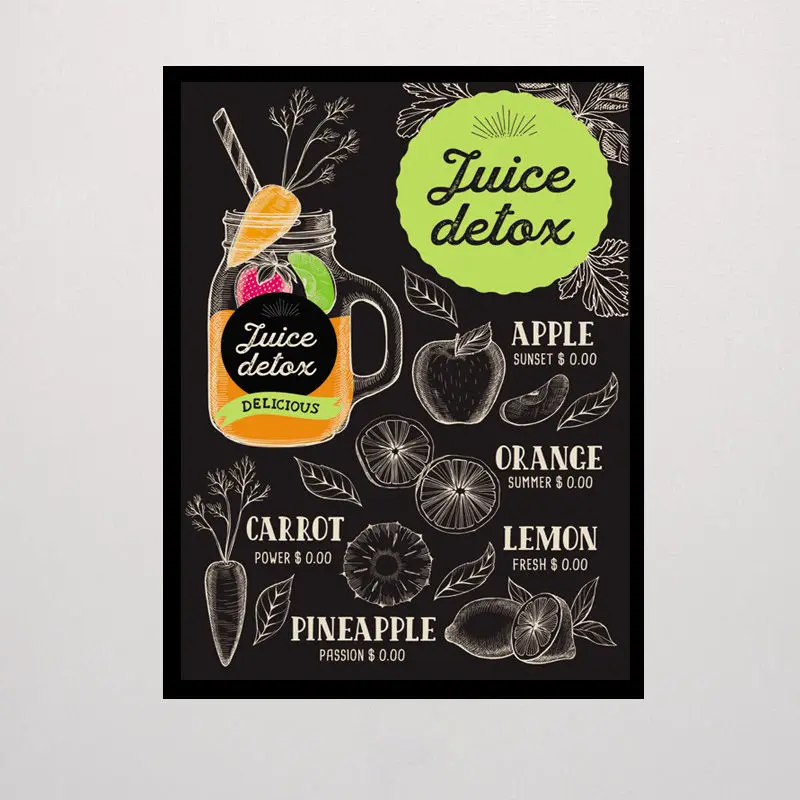 Абстрактная Минималистичная кухонная утварь холст живопись плакаты печать