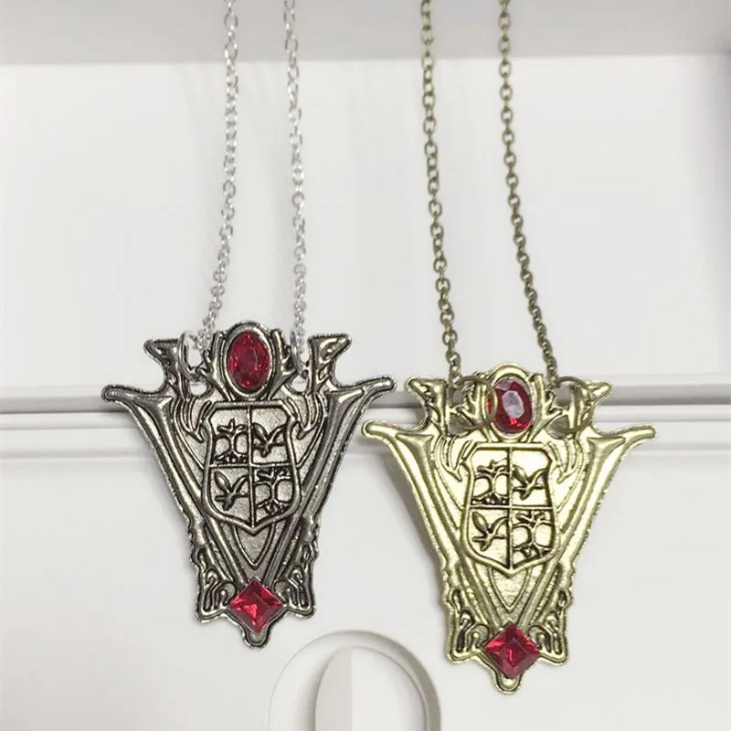 Ожерелье с подвеской-часами в виде полумесяца и башни | Украшения аксессуары