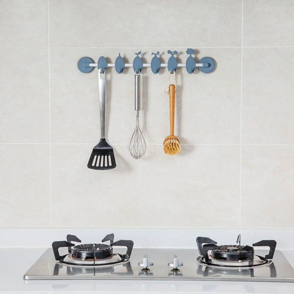 Креативные держатели для ключей растений держатель одежды кухонные рельсы Полка