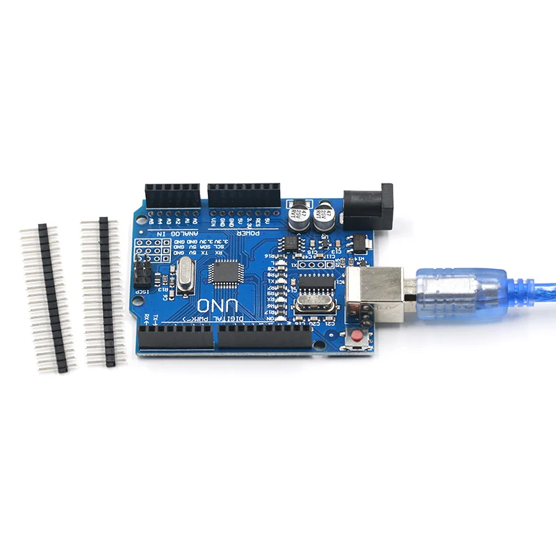 Высокое качество один Комплект UNO R3 CH340G + MEGA328P Чип 16 МГц для Arduino макетная плата USB