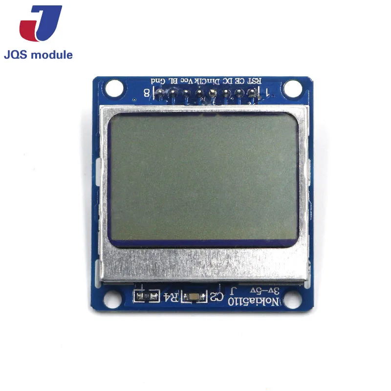 Умная электроника ЖК модуль Дисплей Монитор Синяя подсветка адаптер PCB 84*48 84x84 lcd