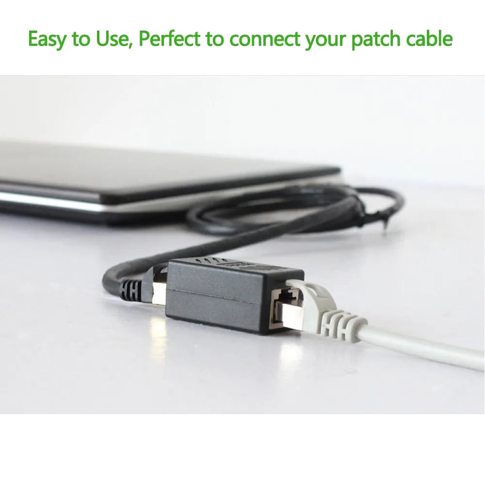 CARPRIE 2 шт RJ45 Муфта в линии муфта Cat7/Cat6/Cat5e Ethernet кабель удлинитель адаптер Женский к