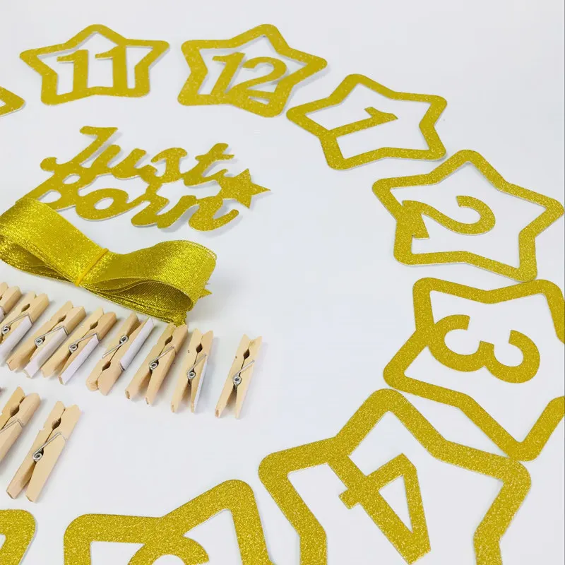 1st дети подарок на день рождения Декор папка для фотографий реквизит фон