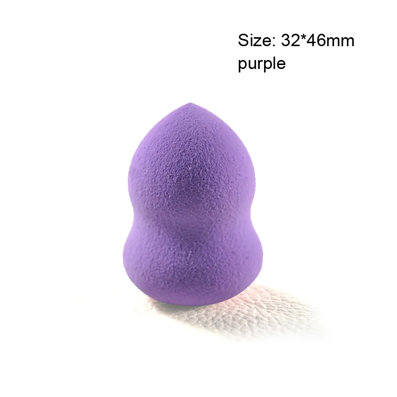 small purple OYAKOM макияж основа губка пудра пуховка гладкая Красота Макияж Губка красота консилер смешанные косметические инструменты спонж аксессуар - Цвет: small purple