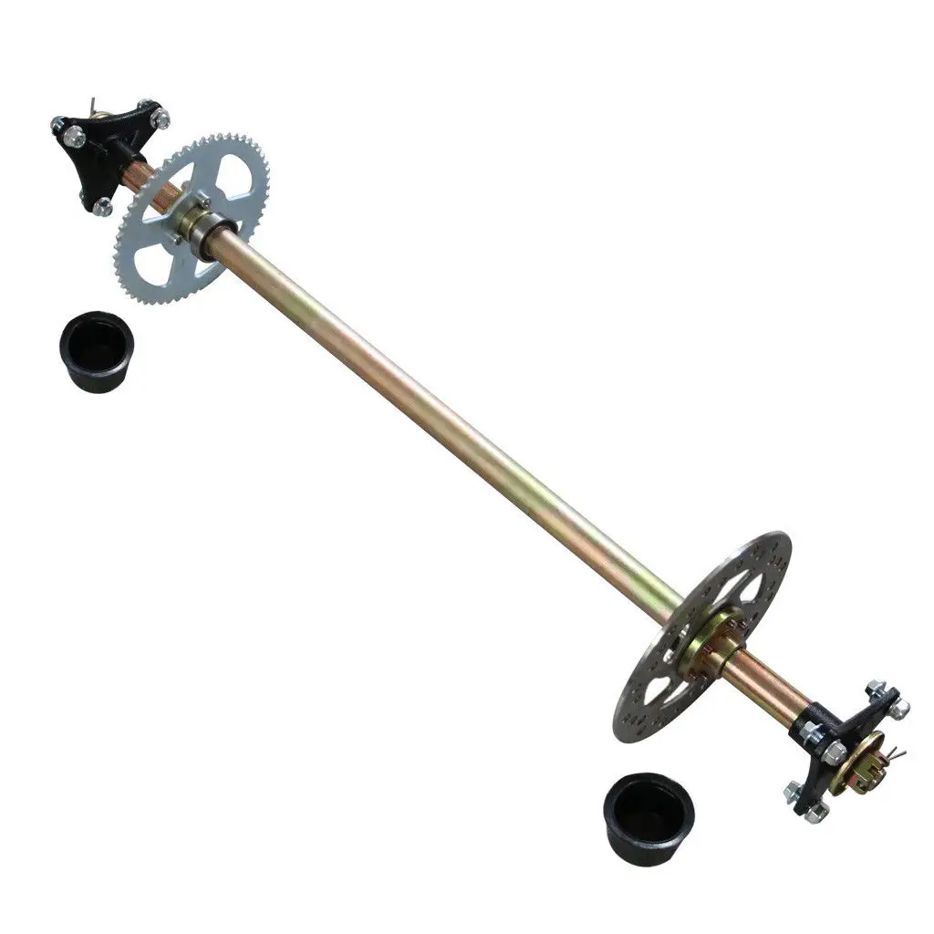 740 мм 49/50/70/90/110cc ATV Quad Bike Axle (задний) Полная сборка + несущий узел T8F|Детали и