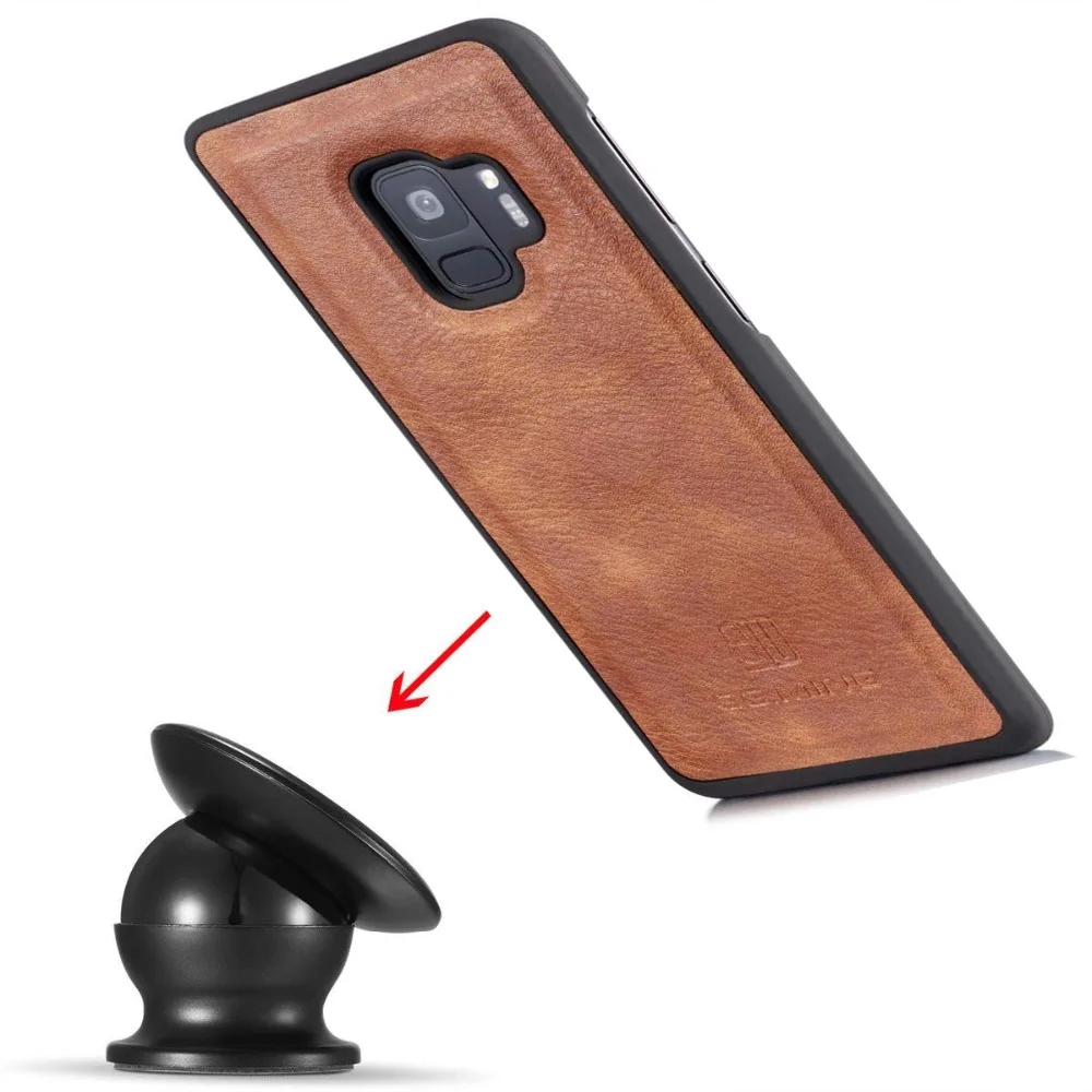 Оригинальный Магнитный съемный чехол бумажник DG.MING для Samsung J330 J530 J730 из