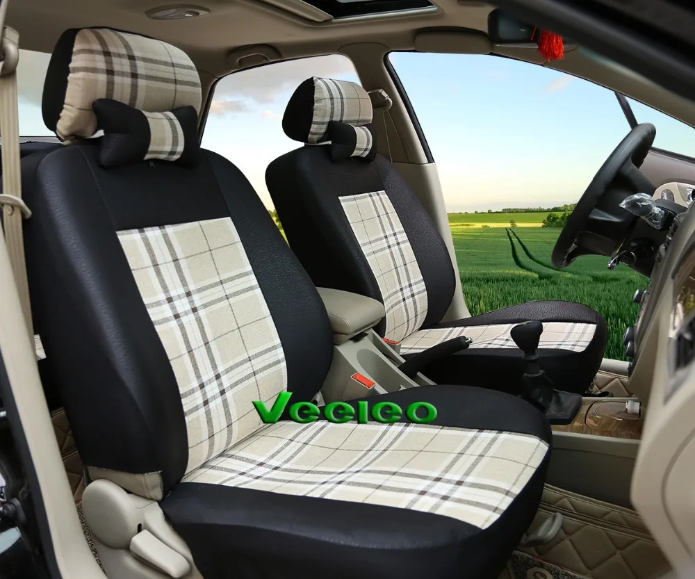Veeleo + 6 цветов универсальный автомобилей чехлы для honda crv 2008 Accord 7 Insight Civic Fit Поток 3D