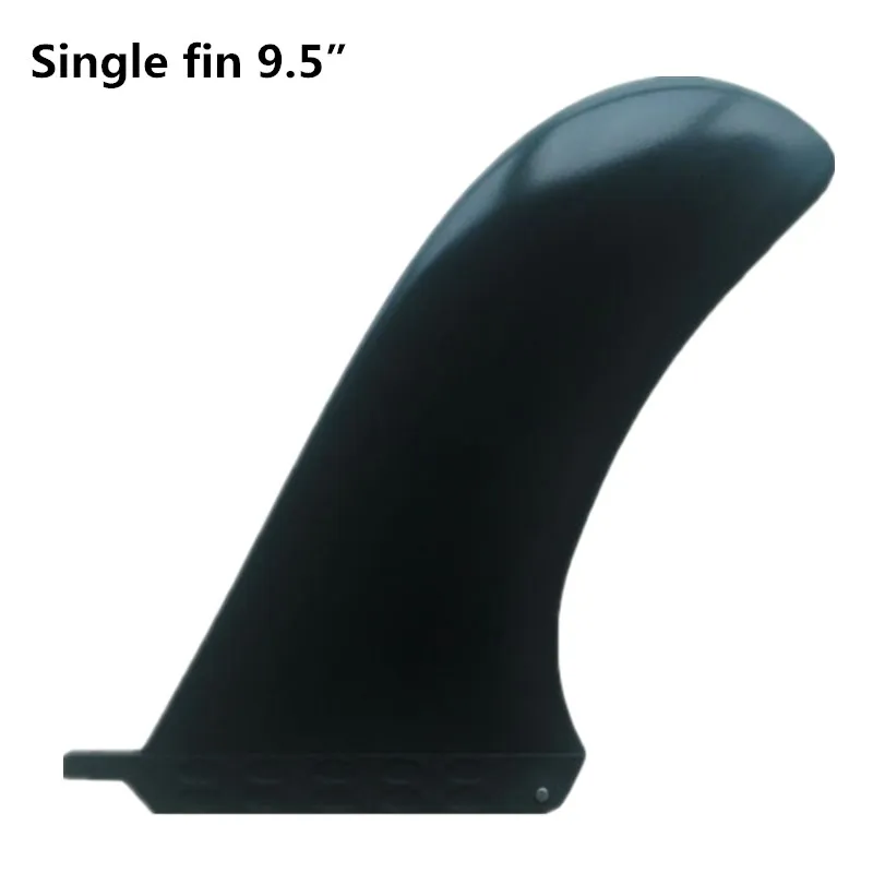 SUP одиночные плавники 6,5 ''7,5'' 7,75 ''8'' 9 ''9,5'' 10 ''дюймов нейлоновые пластмассовые плавники для серфинга Лонгборд Центровой плавник стоячий весло