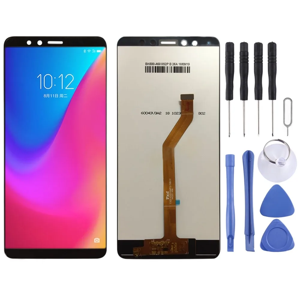 Для Lenovo K5 Pro ЖК дисплей экран сенсорный дигитайзер полная сборка Запасная
