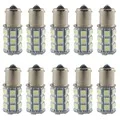 10 шт. Теплый Белый 1156 BA15S P21W RV Кемпер трейлер 13 SMD СВЕТОДИОДНЫЙ 1141 1003 интерьер светильник лампы 12V 24V