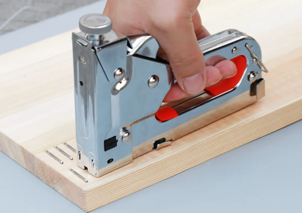 3-way Nail Staple Gun Furniture Stapler Manual Stapling machine Home Workshop Kitchen Tools | Дом и сад