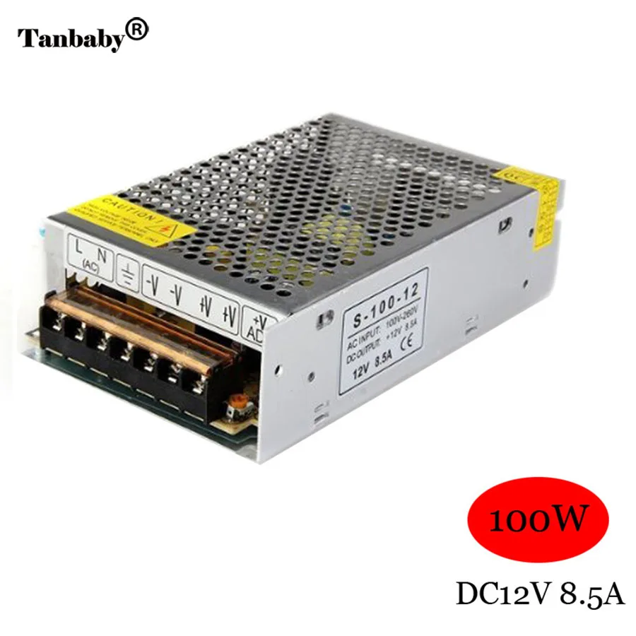 Светодиодное освещение трансфомер AC100 240V к DC12V 5A 10A 20A 30A 40A 50A переключатель