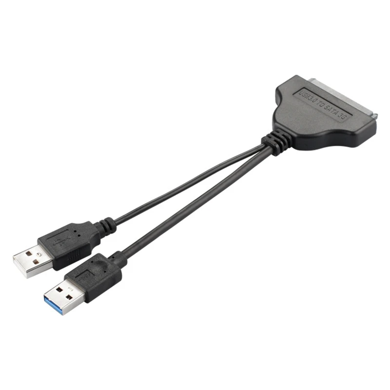 Usb 3 0 на Sata Кабель-адаптер кабель конвертер 7Pin + 15Pin-для 2 5-дюймового Hhd Ssd ноутбука и