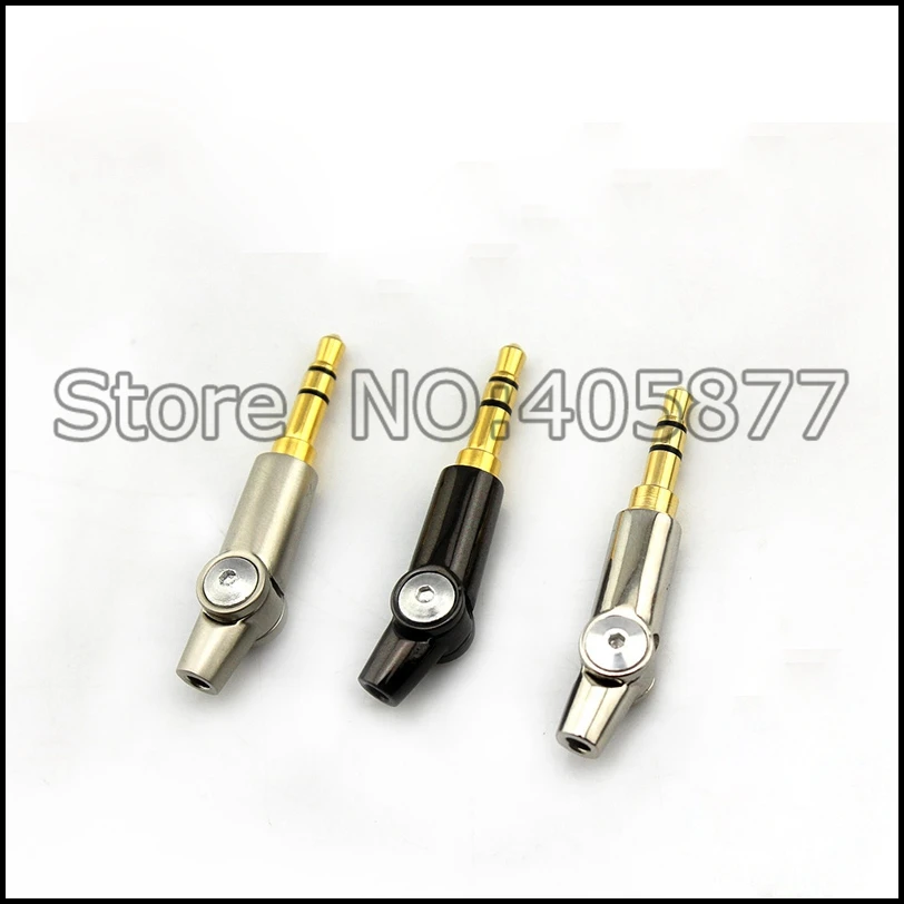 4 шт. медные позолоченные мини штекеры 3 5 мм мм|double outlet|plug outletcable outlet |