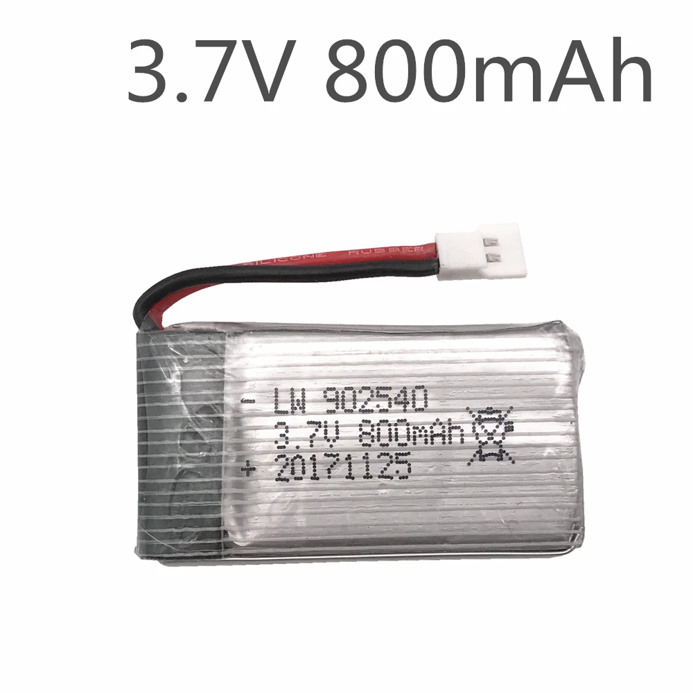 Аккумулятор для квадрокоптера Syma X5 X5C 3 7 в 800 мА · ч X5C-1 X5S X5SW X5SC V931 H5C CX-30 CX-30W | Игрушки