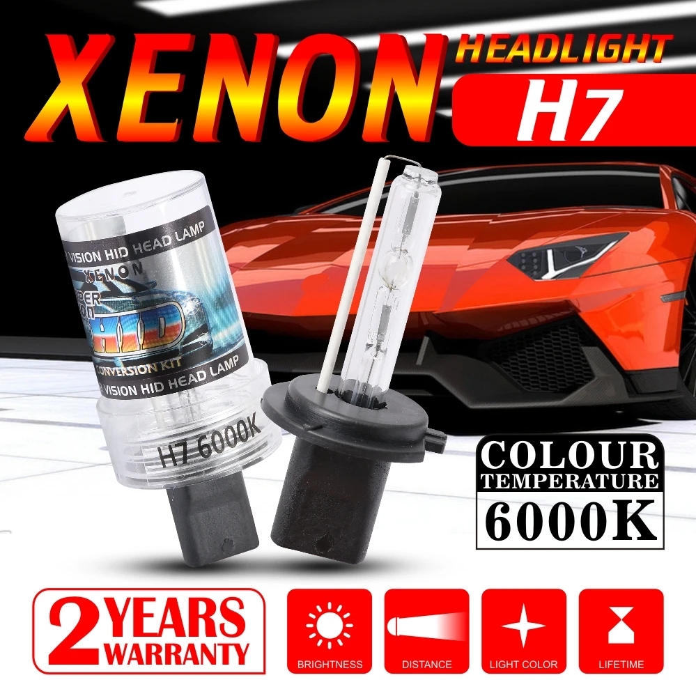 2 шт. DC 12 В в 110 Вт Ксенон H7 HID Conversion Kit dc лампы авто фар 6000 К | Автомобили и мотоциклы