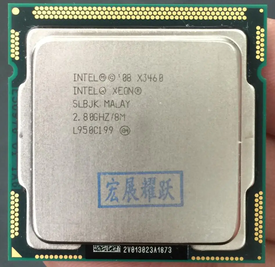 Процессор Intel Xeon X3460 Quad-Core LGA1156 Desktop Процессор работает должным образом настольный процессор