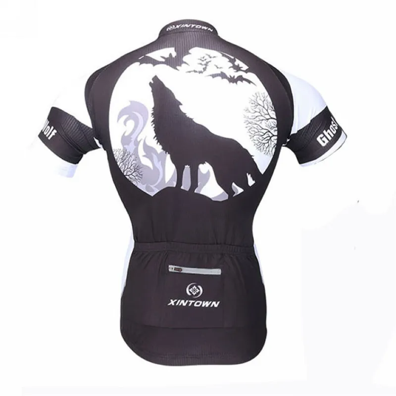 Спортивная велосипедная майка Ghost Wolf Мужская футболка с коротким рукавом дышащая