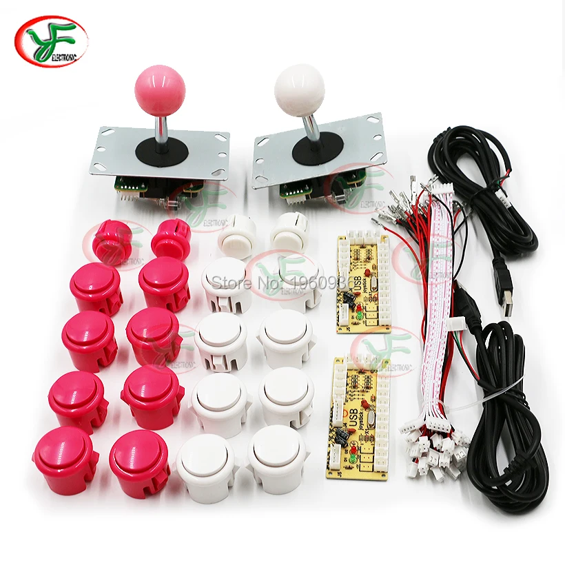 DIY Запчасти для игровых автоматов PC с нулевой задержкой аркадный набор