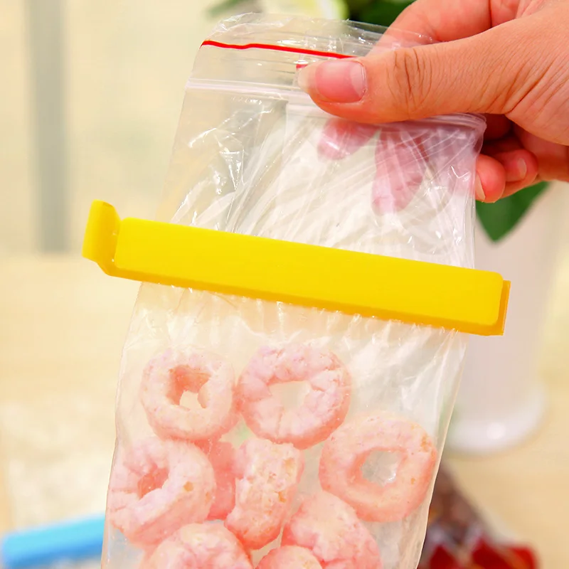 5 шт./лот зажим для запечатывания пищевых продуктов молока порошка 1314 пакет