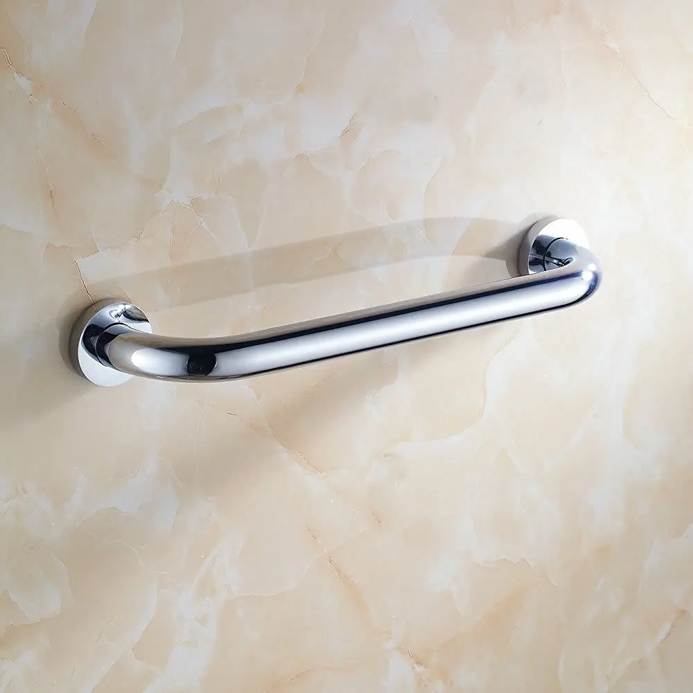 Поручни латунь Домашний Уход 12 дюймовый Современный полированный хром|grab bar|brass