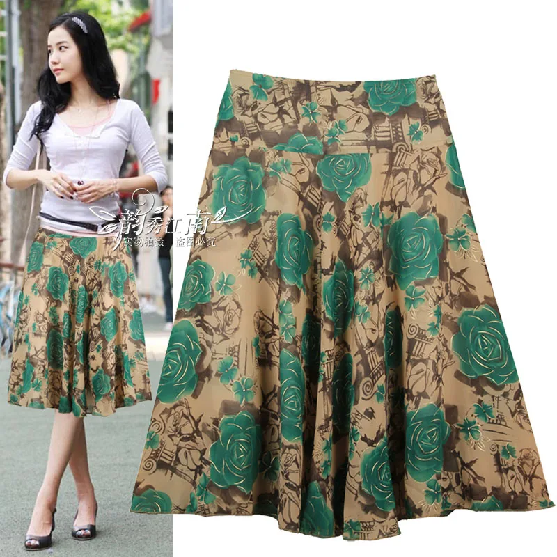 Stella free shipping 2013 women's chiffon skirt bust beach dress summer medium-long expansion | Женская одежда
