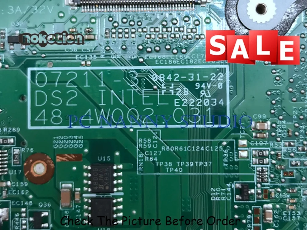 PANANNY для Dell inspiron 1525 CN 0PT113 0PT113 PT113 основная плата 48.4W002.031 Материнская плата ноутбука GM965 DDR2 испытания