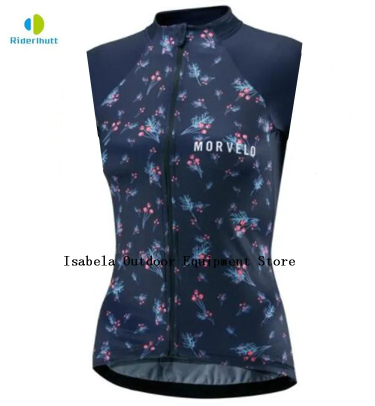 Женская велосипедная майка Morvelo без рукавов на горном велосипеде рубашка одежда