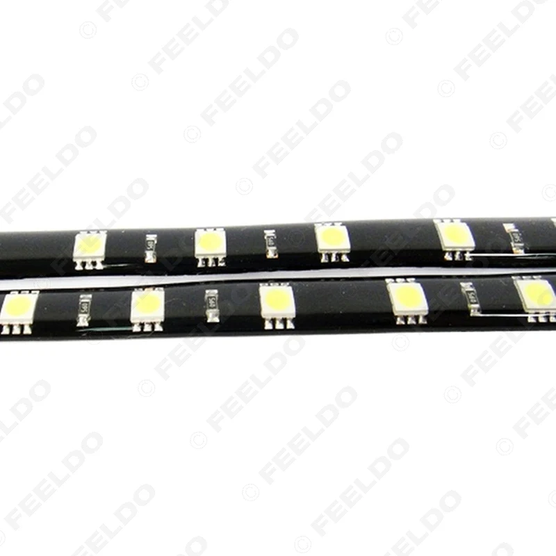 FEELDO 1 шт. водонепроницаемый светильник 5050 12 SMD высокая мощность гибкий