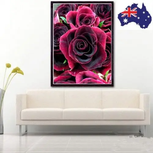 Алмазная 5D картина сделай сам Набор для вышивки крестиком декор Роза|Картины по