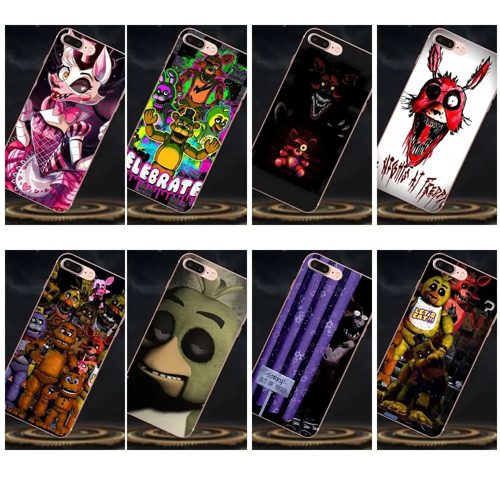 Cute Five Nights At Freddy Fnaf для Huawei P7 Honor 4C 5A 5C 5X 6 6C 6A 6X 7 7X 8 9 V8 V10 Y3II Y5II Y6II G8 Play Lite|Бамперы| |