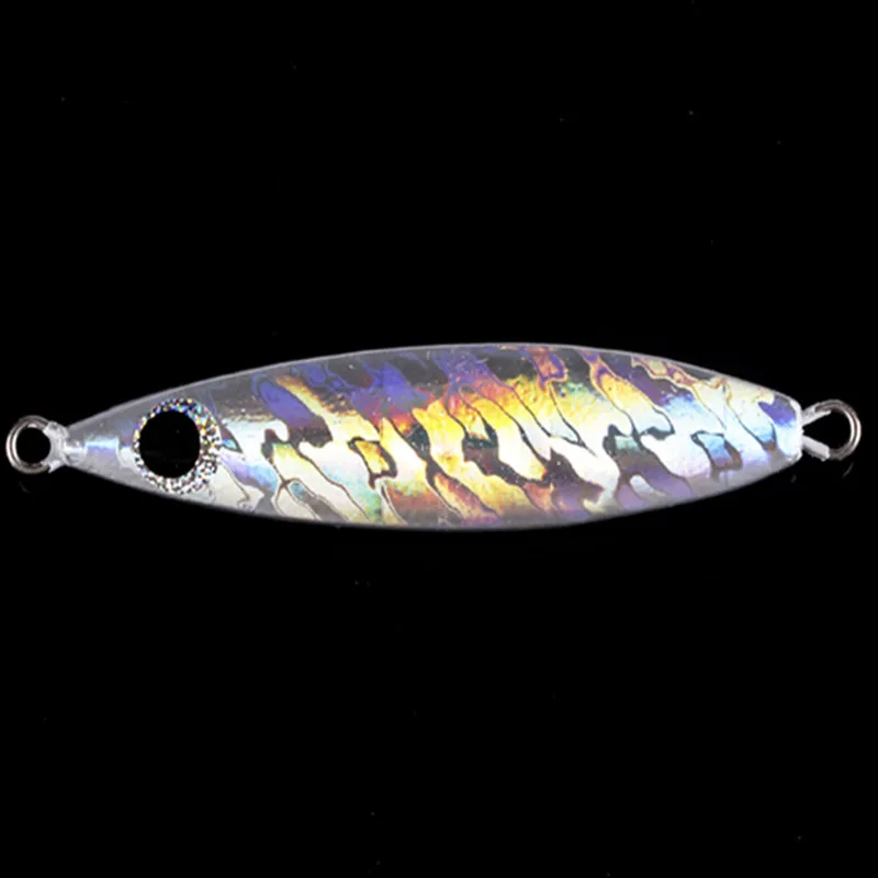 

Full Laser Painted Metal Jigging Fishing Lures New 60g 10cm Jigs Night Fishing Bait 1 Pcs/Lot