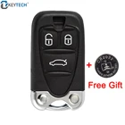 Сменный корпус OkeyTech для ALFA ROMEO 159 Brera 156 Spider, 3 кнопки, корпус для автомобильного ключа с аккумулятором CR2032