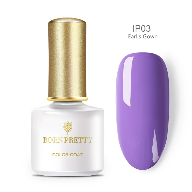 BP-IP03 BORN PRETTY 6 мл Гель-лак для ногтей чистый цвет ногтей маникюр замачиваемый УФ светодиодный Гель-лак Базовое покрытие без протирания верхнее покрытие лак - Цвет: BP-IP03
