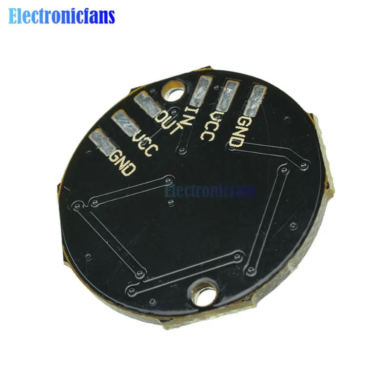 7-Bit 7 Bits LEDs WS2812 5050 RGB LED Ring Lamp Light with Integrated Drivers For Arduino | Электронные компоненты и