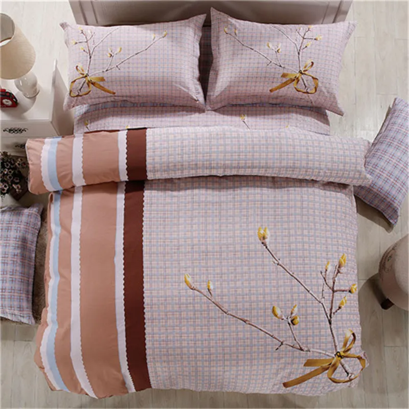 Роскошные постельное белье Из Египетского хлопка набор винтажном стиле одеяло