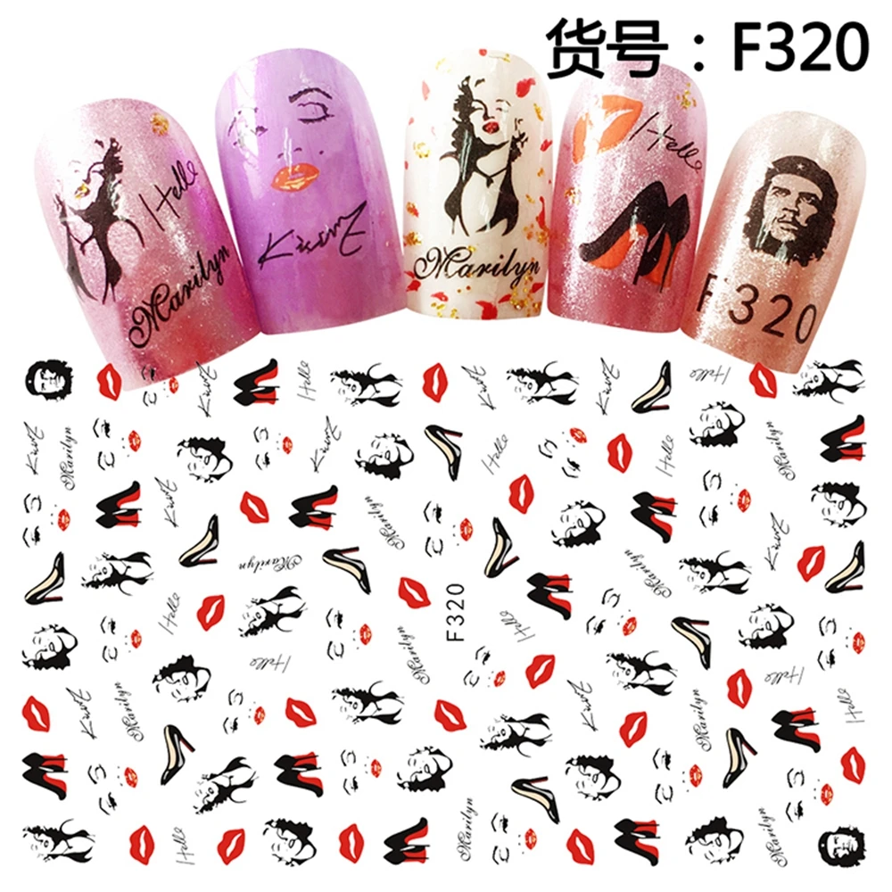 New Arrival ultra-thin self dhesive 3d nail art decorations stickers foil nails sticker decals manicure supplies tool | Красота и