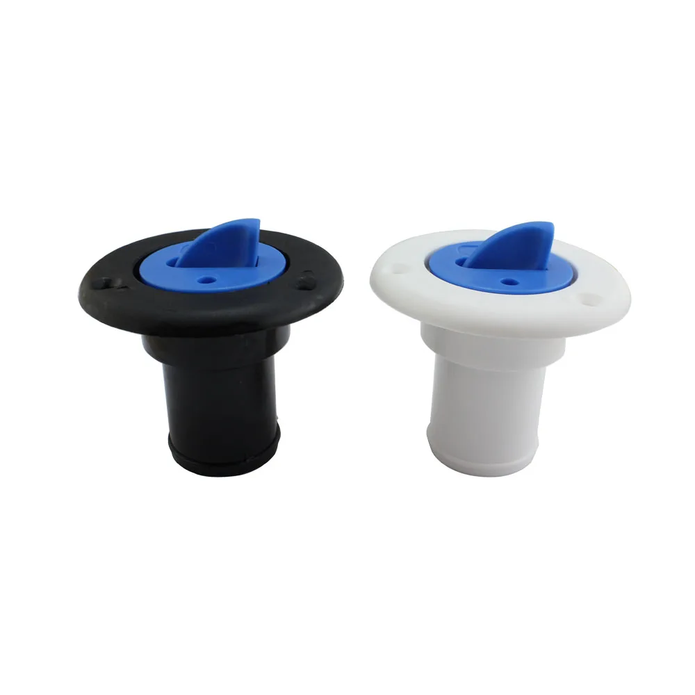 

ABS Nylon Plastic Fuel Water Deck Filler 1.5"(38mm) Marine hardware Black White UV Stabilized Socket Boat Fuel Water Filler 1pc