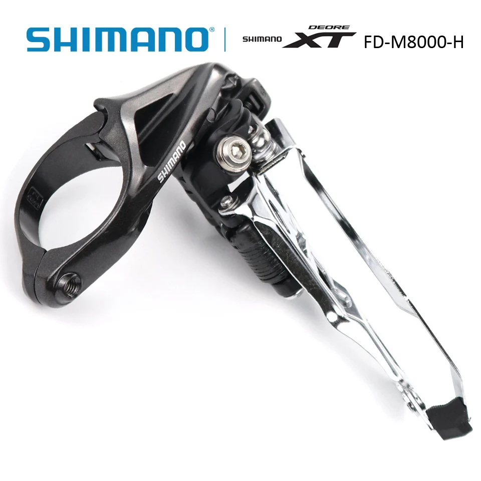 SHIMANO Deore XT FD-M8000 3x11s Side-Swing Front Derailleur High Clamp MTB Mountain Bike | Спорт и развлечения