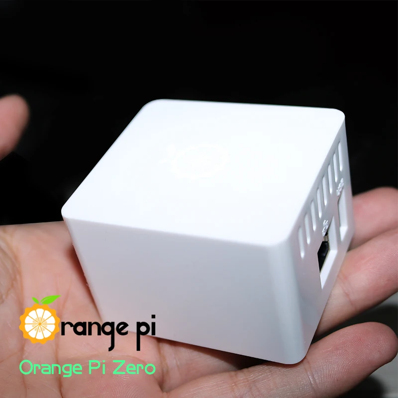 Оранжевый Pi Zero Set3: оранжевый Pi Zero256MB+ защитный белый чехол, H2+ четырехъядерный процессор с открытым исходным кодом макетная плата