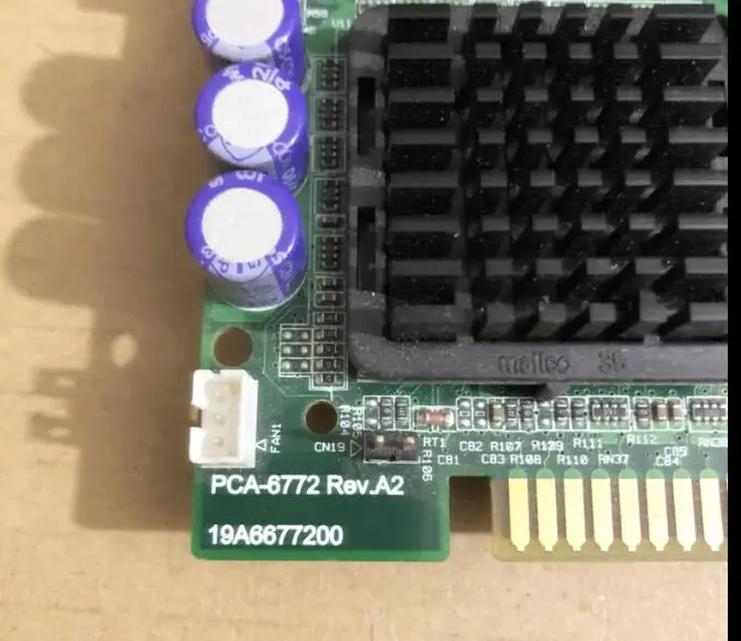 100% OK оригинальная IPC плата PCA-6772 Rev. A2 ISA слот Промышленная материнская полуразмер