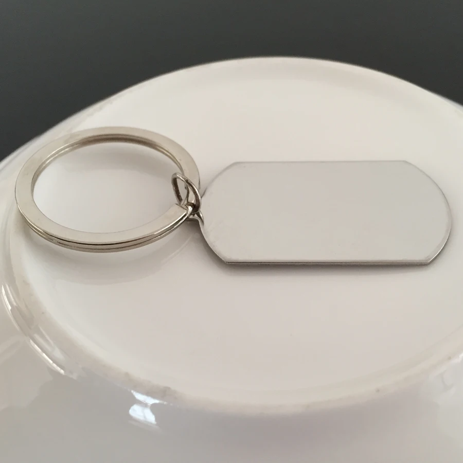 Fashion Men Women Jewelry Custom Keyring Engraved Name Date Sentence Words Printed Text Gift For Couples Boyfriend Wife Keychain |