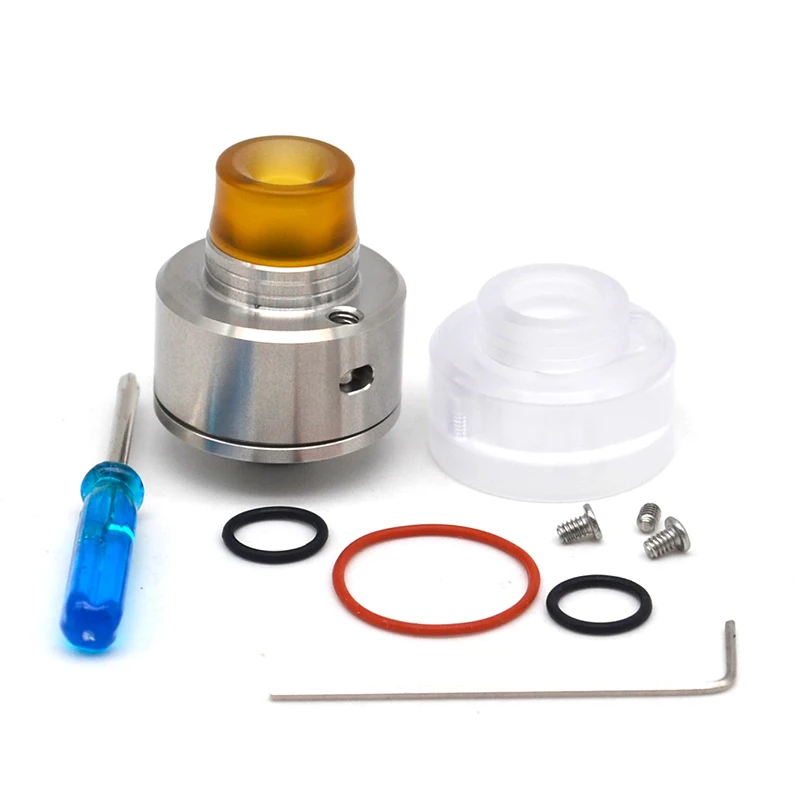 ULTON Shift 22mm Rda with Extra Cap Squonk Pin Atomizer for Electronic Cigarette Vape Tank | Электроника