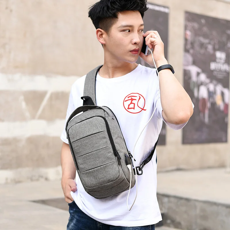 Модные сумки через плечо для мужчин 2020 мужская сумка слинг нагрудная Мужская